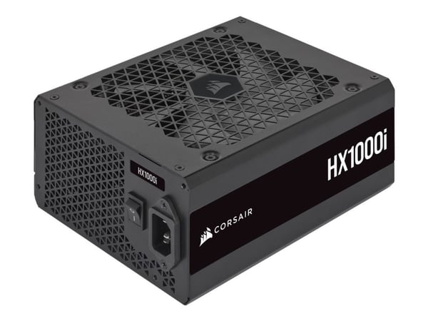 CORSAIR HXi Series HX1000i - Nätaggregat (intern) - ultralågt ljud - ATX12V 3.0/ EPS12V - 80 PLUS Platinum - AC 100-240 V - 1000 Watt - Europa