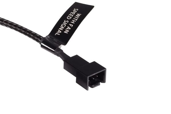 Alphacool 18690, 0,6 m, 3-pin, 2 x Fan (3-pin), Hunkjønn, Hankjønn, Rett