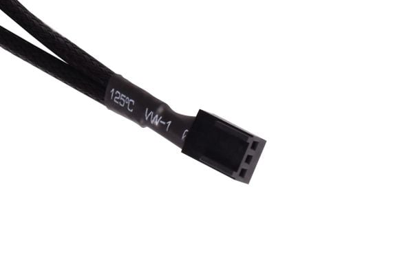 Alphacool 18690, 0,6 m, 3-pin, 2 x Fan (3-pin), Hunkjønn, Hankjønn, Rett