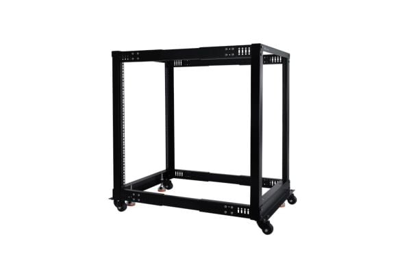 Alphacool ES 19" Open Frame palvelinteline 15U säädettävä syvyys (13736)