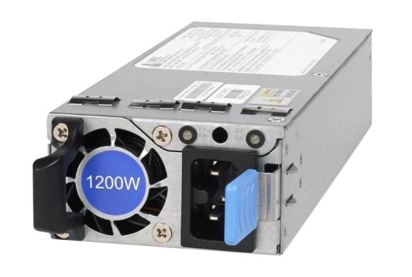 NETGEAR APS1200W - Strømforsyning - "hot-plug" / redundant (plug-in modul) - modulær - AC 110-240 V - 1200 watt - for NETGEAR M4300-96X