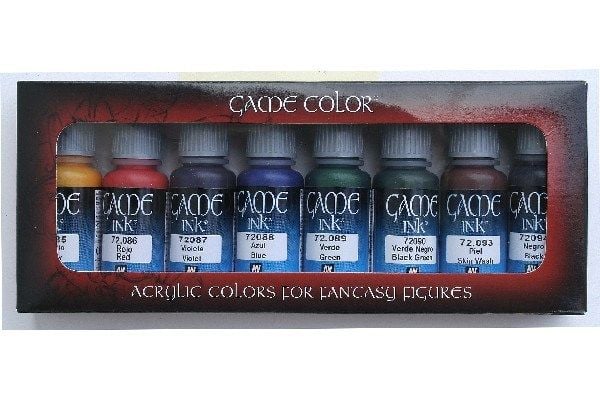 Vallejo 72.296, Multi, Acryl maling, Væske, 17 ml, 8 stykker |