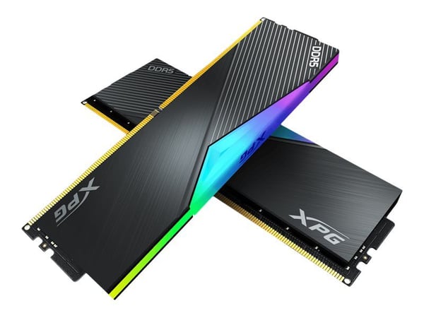 ADATA DDR5 64GB - 6000 - CL - 38 - Dual-Kit - , AX5U6000C3032G-DCLARBK, Lancer RGB, XMP, svart