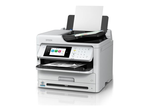 Epson WorkForce Pro WF-M5899DWF - Multifunksjonsskriver - S/H - ink-jet - 216 x 297 mm (original) - A4/Legal (medie) - opp til 25 spm (trykking) - ...