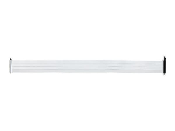 Lian Li PW-PCIV-4-90W - PCI Express x16-kabel - PCI Express 4.0 x16 (hunn) til PCI Express 4.0 x16 (hann) - 90 cm - riser - hvit