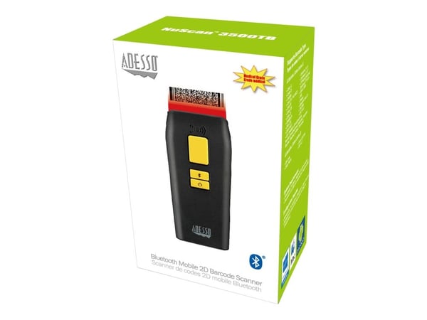 Adesso NuScan 3500TB - Strekkodeskanner - portabel - dekodet - Bluetooth 4.0