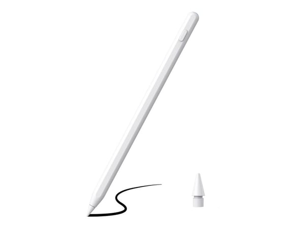Insmat SP-77 - Aktiv penna - vit - för Apple 10.9-inch iPad Air; 11-inch iPad Pro; 12.9-inch iPad Pro; iPad mini (6:e generation)