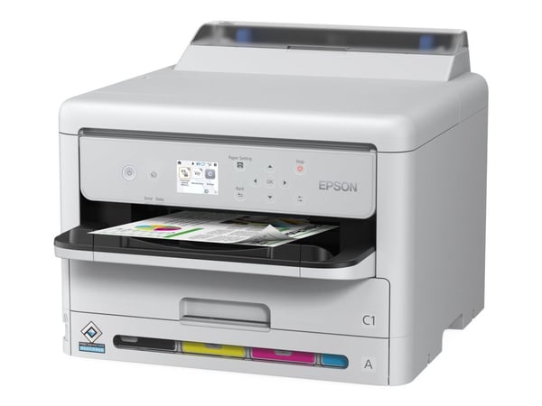 Epson WorkForce Pro WF-C5390DW BAM - Skriver - farge - Dupleks - ink-jet - A4/Legal - 4800 x 1200 dpi - opp til 25 spm (mono) / inntil 25 spm (farg...