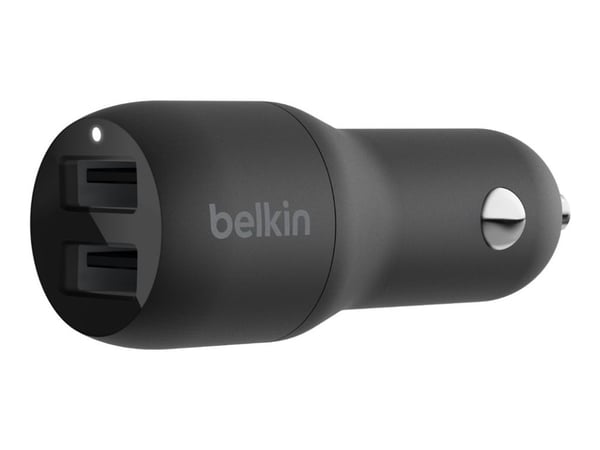 Belkin BOOST?CHARGE, Auto, Tupakansytytin, 4,8 A, Musta