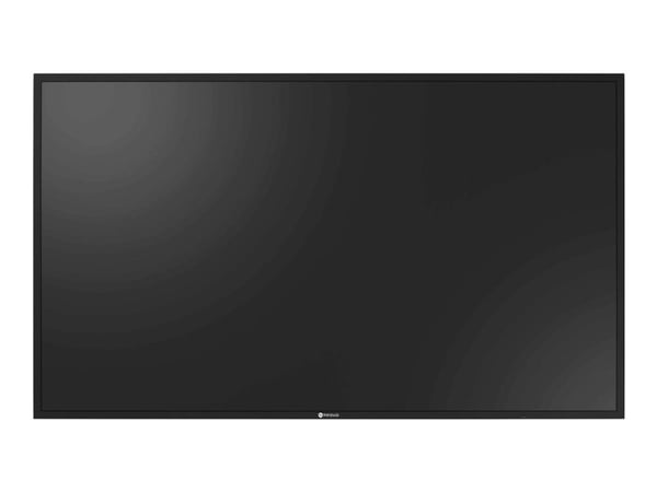 AG Neovo SMQ-4301, Videovalvontanäyttö, Seinään asennettava, Musta, EAC, UKCA, 109,2 cm (43"), 3840 x 2160 pikseliä