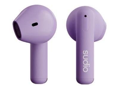 Sudio A1 - True wireless-hörlurar med mikrofon - öronknopp - Bluetooth - ljudisolerande - rosa regn