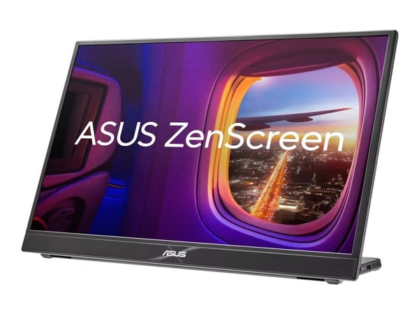 ASUS ZenScreen MB16QHG - LED-skjerm - 16" - portabel - 2560 x 1600 WQXGA @ 120 Hz - IPS - 500 cd/m² - 1200:1 - DisplayHDR 400 - 5 ms - HDMI, 2xUSB-...
