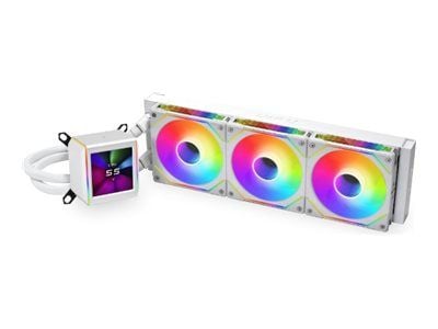 Lian Li Galahad II LCD SL-INF - Væskekjølesystem for prosessor - toppmonterbar, frontmonterbar, side mountable - Radiatorstørrelse: 360 mm - (for: ... Lian Li Galahad II LCD SL-INF - Væskekjølesystem for prosessor - toppmonterbar, frontmonterbar, side mountable - Radiatorstørrelse: 360 mm - (for: ...