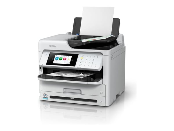 Epson WorkForce Pro WF-M5899DWF - Multifunksjonsskriver - S/H - ink-jet - 216 x 297 mm (original) - A4/Legal (medie) - opp til 25 spm (trykking) - ...