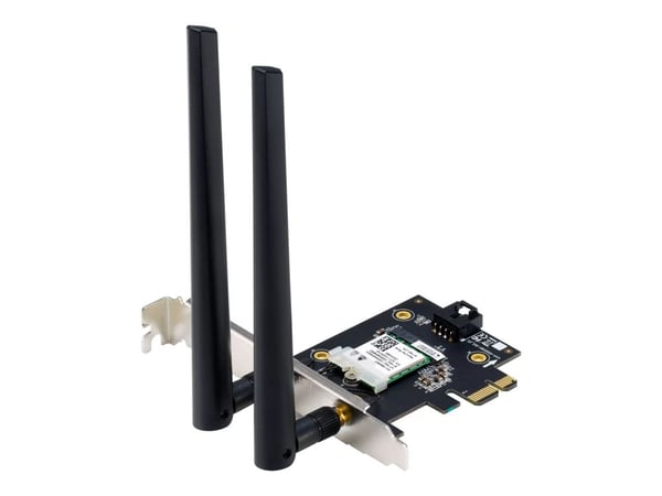 ASUS PCE-AX1800 - Nettverksadapter - PCI Express x1 - 802.11a, 802.11b/g/n, 802.11ax, Bluetooth 5.2