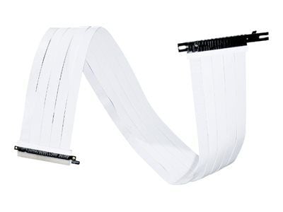 Lian Li PW-PCIV-4-90W - PCI Express x16-kabel - PCI Express 4.0 x16 (hunn) til PCI Express 4.0 x16 (hann) - 90 cm - riser - hvit