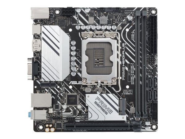 ASUS PRIME H610I-PLUS-CSM - Emolevy - mini ITX - LGA1700-asennuspaikka - H610-piirisarja - USB 3.2 Gen 1 - Gigabit LAN - sisäinen grafiikka (CPU ta...