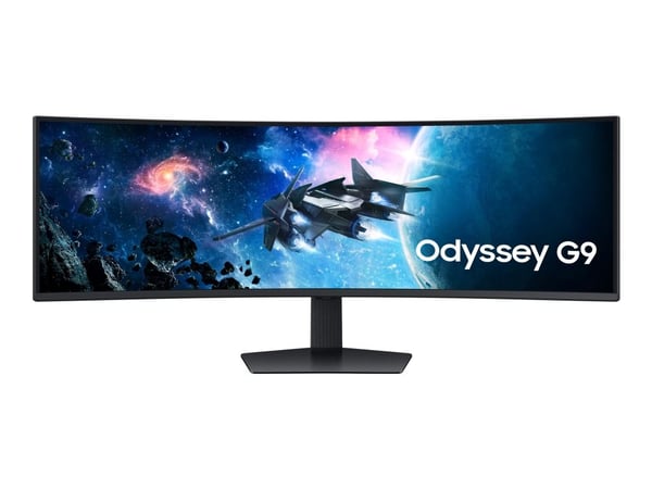 Samsung Odyssey G9 S49CG954EU - G95C Series - LED-skjerm - gaming - kurvet - 49" - 5120 x 1440 Dual Quad HD @ 240 Hz - VA - 450 cd/m² - 2500:1 - Di...