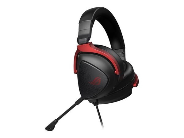 ASUS ROG Delta S Core - Hodesett - full størrelse - kablet - 3,5 mm jakk - svart