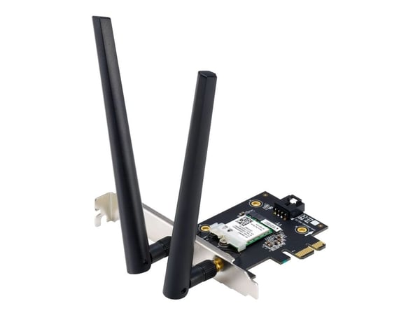 ASUS PCE-AX1800 - Nettverksadapter - PCI Express x1 - 802.11a, 802.11b/g/n, 802.11ax, Bluetooth 5.2