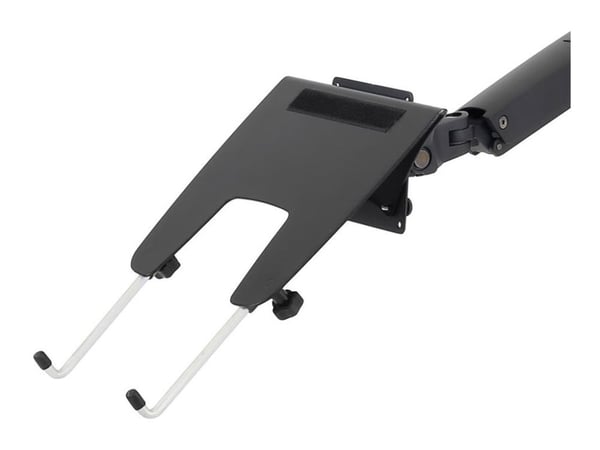 Ergotron - Monteringsbrett for notebookarm - svart - for Ergotron NX; LX Dual Side-by-Side Arm