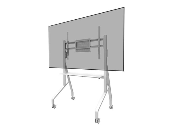 Neomounts FL50-525WH1, Valkoinen, Litteä paneeli, Multimediavaunu, Terästä, 76 kg, 10 kg