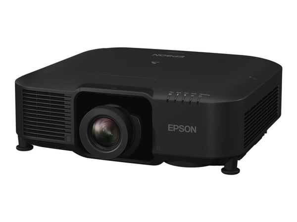 Epson EB-PU1007B - 3-LCD-projektori - 7000 lm (valkoinen) - 7000 lm (väri) - WUXGA (1920 x 1200) - 16:10 - 1080p - LAN - musta