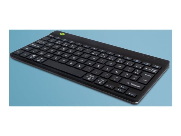 R-Go Tools Compact Break RGOCOFRWLBL, Mini, Bluetooth, Näppäimen saksikytkin, AZERTY, Musta