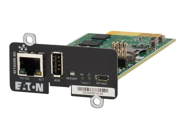 Eaton NETWORK-M3, Sisäinen, Langallinen, Minislot, Ethernet, 1000 Mbit/s
