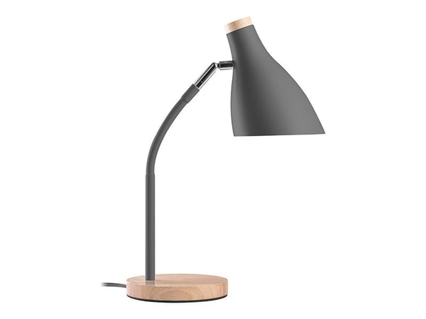 Tracer Scandi - Skrivebordslampe - E27 - grå