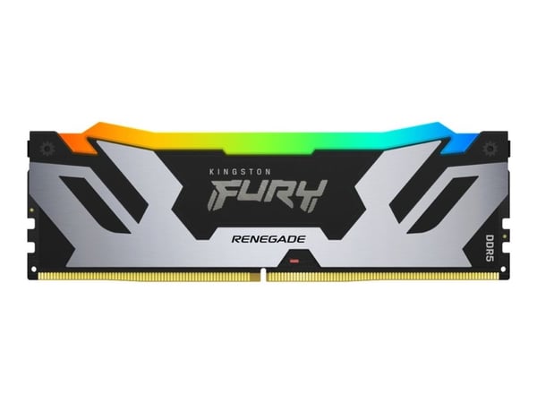 Kingston FURY Renegade RGB - DDR5 - sats - 96 GB: 2 x 48 GB - DIMM 288-pin - 6000 MT/s / PC5-48000 - CL32 - 1.35 V - ej buffrad - icke ECC - svart,...