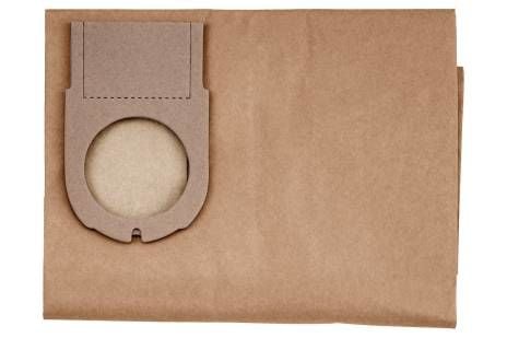 Metabo 631348000, Pölypussi, Keskuspölynimuri, 27 L, ASA 9011, 5 kpl