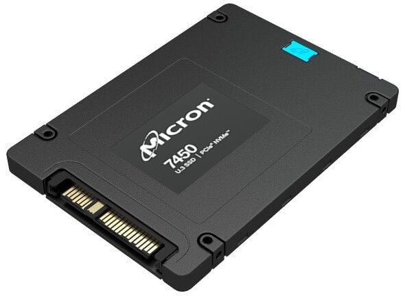 Micron 7450 PRO - SSD - Read Intensive - krypterat - 480 GB - inbyggd - M.2 2280 - PCIe 4.0 x4 (NVMe) - 3072-bit RSA - TCG Opal Encryption 2.01, Se...