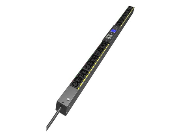 Eaton Managed Rack PDU EVMAFC20A - G4 - strømfordelerenhet (kan monteres i rack) - AC 200-240 V - 3.7 kW - enkeltfase - inngang: IEC 60320 C20 - ut...