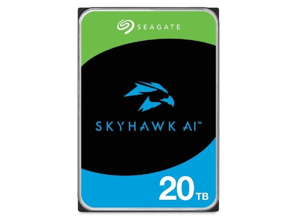Seagate SkyHawk AI ST12000VE003 - Harddisk - 12 TB - intern - 3.5" - SATA 6Gb/s - buffer: 512 MB - med 3-års Seagate Rescue Data Recovery