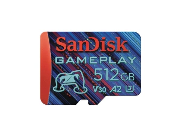 SanDisk GamePlay - Flashminnekort - 512 GB - A2 / Video Class V30 / UHS-I U3 - microSDXC UHS-I
