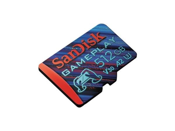 SanDisk GamePlay - Flashminnekort - 512 GB - A2 / Video Class V30 / UHS-I U3 - microSDXC UHS-I