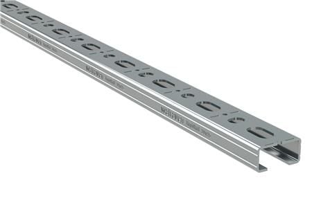 Walraven RapidRail-skena WM1 – 30x15x1,5 mm 6 m, elförzinkad