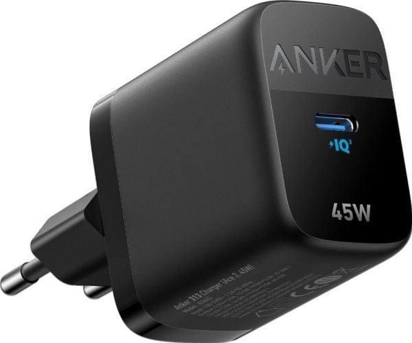 Anker 313 Charger, Sisätila, AC, Musta