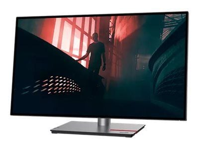 Lenovo ThinkVision P27q-30 - LED-skjerm - 27" - 2560 x 1440 QHD @ 60 Hz - IPS - 350 cd/m² - 1000:1 - 4 ms - HDMI, DisplayPort - ravnsort