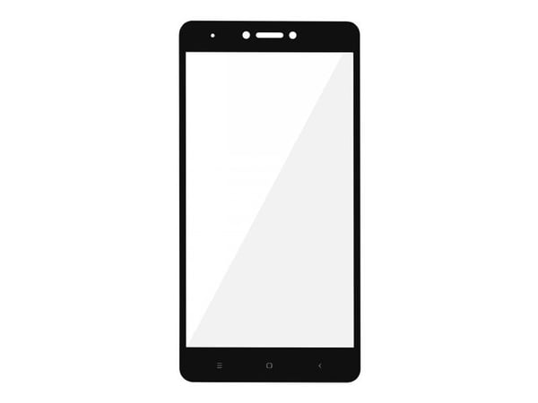 Green Cell Clarity - Skjermbeskyttelse for mobiltelefon - 2.5D - glass - rammefarge svart - for Xiaomi Redmi Note 4x