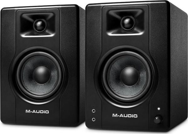 M-AUDIO BX4, Koblet med ledninger (ikke trådløs), 50 W, 69 - 22000 Hz, Sort