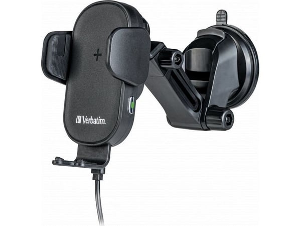 Verbatim FWC-01 - Trådløs ladeholder for bil - Qi - 15 watt - 3 A