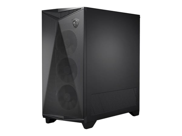 MSI MPG GUNGNIR 300P - Mid tower - ATX - genomskinlig sidopanel (härdat glas) - ingen strömförsörjning (ATX) - svart - USB/ljud