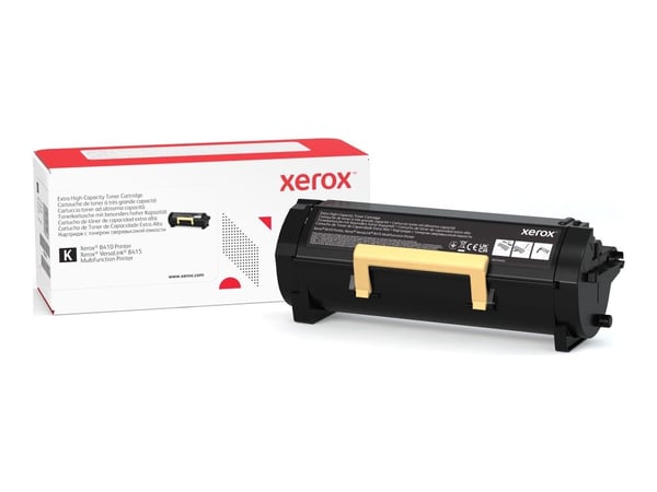 Xerox B410/VersaLink B415, MUSTA värikasetti (erittäin suuri kapasiteetti, 25000 sivua) NA/XE, 25000 sivua, Musta, 1 kpl