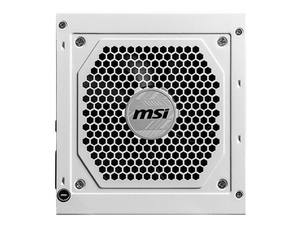 MSI MAG A850GL PCIE5 WHITE - Strømforsyning (intern) - ATX12V 3.0/ EPS12V - 80 PLUS Gold - AC 100-240 V - 850 watt - aktiv PFC - hvit