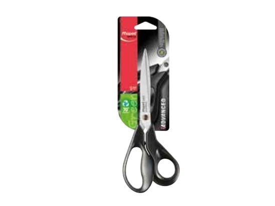 Maped 496110, Voksen, Rett kutt, Single/enkelt, Sort, Rustfritt stål, Universell