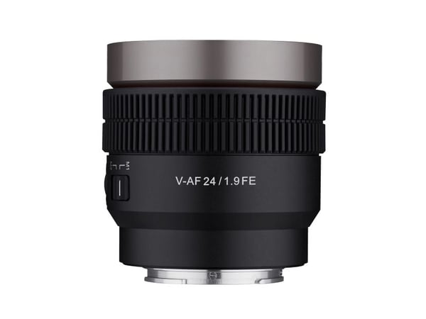 Objektiivi Samyang V-AF 24mm T1.9 Sony FE -objektiivi Objektiivi Samyang V-AF 24mm T1.9 Sony FE -objektiivi