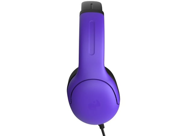 PDP Nebula Ultra Violet AIRLITE, Koblet med ledninger (ikke trådløs), Spilling, Hodesett, Svart, Fiolett