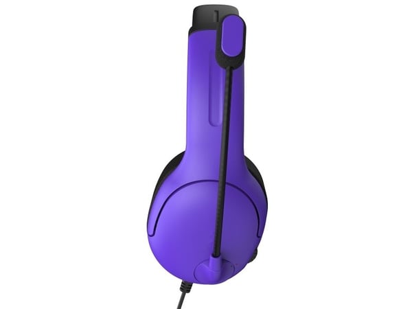 PDP Nebula Ultra Violet AIRLITE, Koblet med ledninger (ikke trådløs), Spilling, Hodesett, Svart, Fiolett